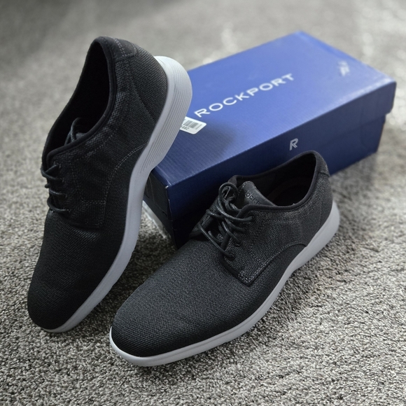 Rockport TruFlex DresSports Mesh Plain Toe Men's Shoe NWB size 9.5 - Picture 2 of 12